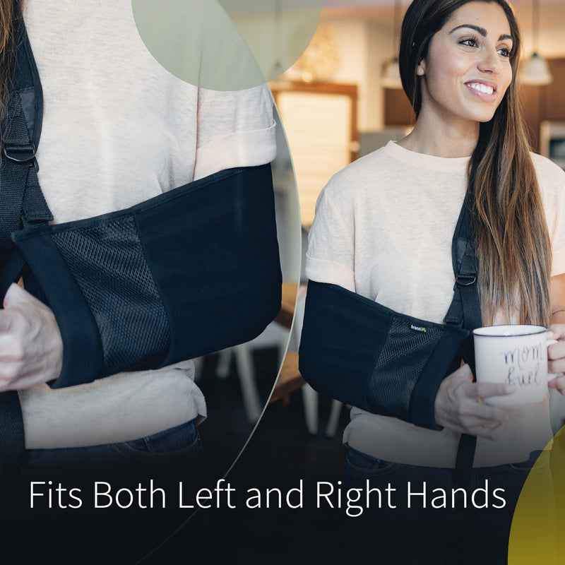 BraceUP Arm Sling for Shoulder Injury for Women and Men - Rotator Cuff Torn, Wrist and Elbow Surgery with Adjustable Padded Arm Support Straps - NewNest Australia