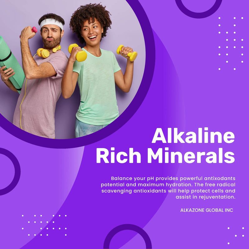 Alkazone Balance Your pH, Antioxidants Alkaline Mineral Drops, Single 1.25 Oz Pack, Portable, Yields 10 Gallons of alkaline, antioxidant Water, Unflavored, pH Balance, Hydration - NewNest Australia
