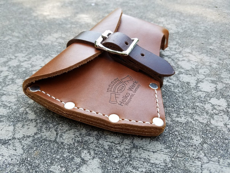 Helko Werk Leather Hatchet Sheath (Hatchet) - Genuine Leather Sheath for Hatchets Leather and Hatchet Cover #HNA8581 - NewNest Australia