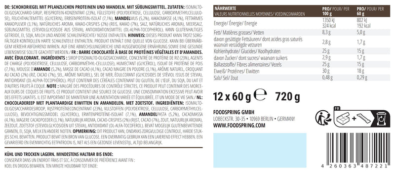foodspring Vegan Protein Bar - NewNest Australia