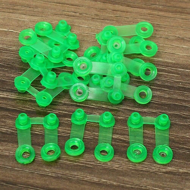 FASTROHY 10Pcs Plastic Yellow Snap Clip Punch Card for Brother Knitting Machine Tool - NewNest Australia