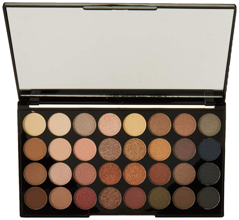 Makeup Revolution Shimmers and Matte Nudes Ultra 32 Eyeshadows Flawless Palette - NewNest Australia