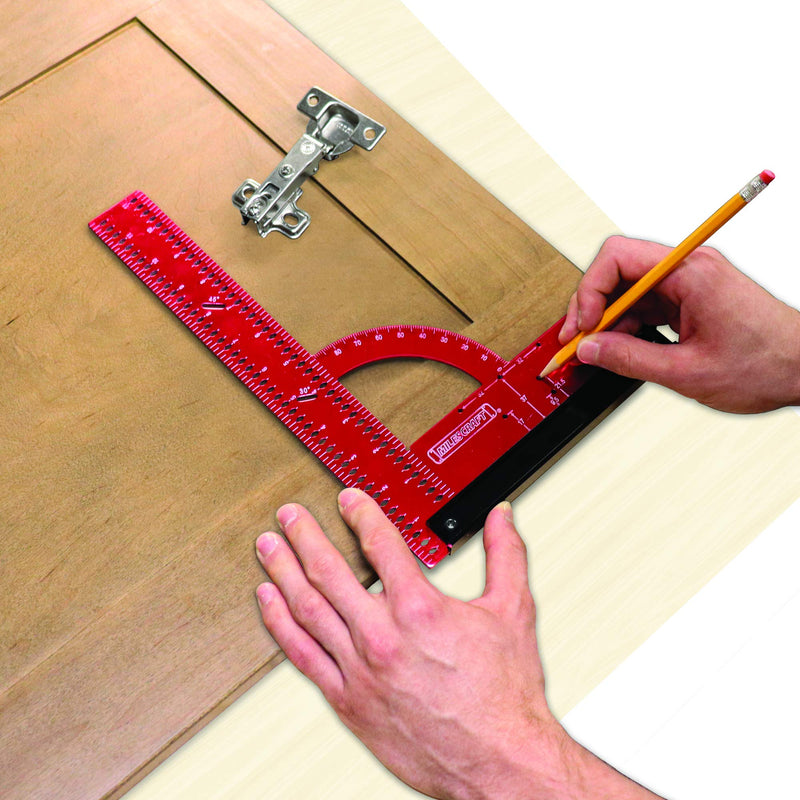 Milescraft 8410 MC-Square300 (imperial) - Aluminum Framing and Woodworking Square - NewNest Australia