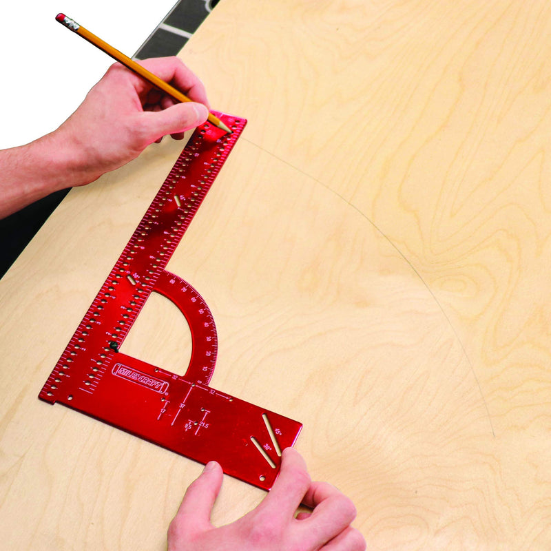 Milescraft 8410 MC-Square300 (imperial) - Aluminum Framing and Woodworking Square - NewNest Australia