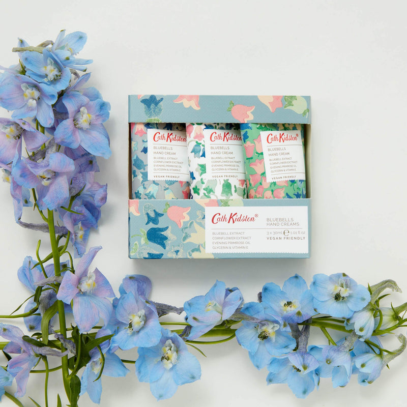 Cath Kidston Beauty Bluebells Hand Cream Trio Gift Set, 3 X 30Ml - NewNest Australia