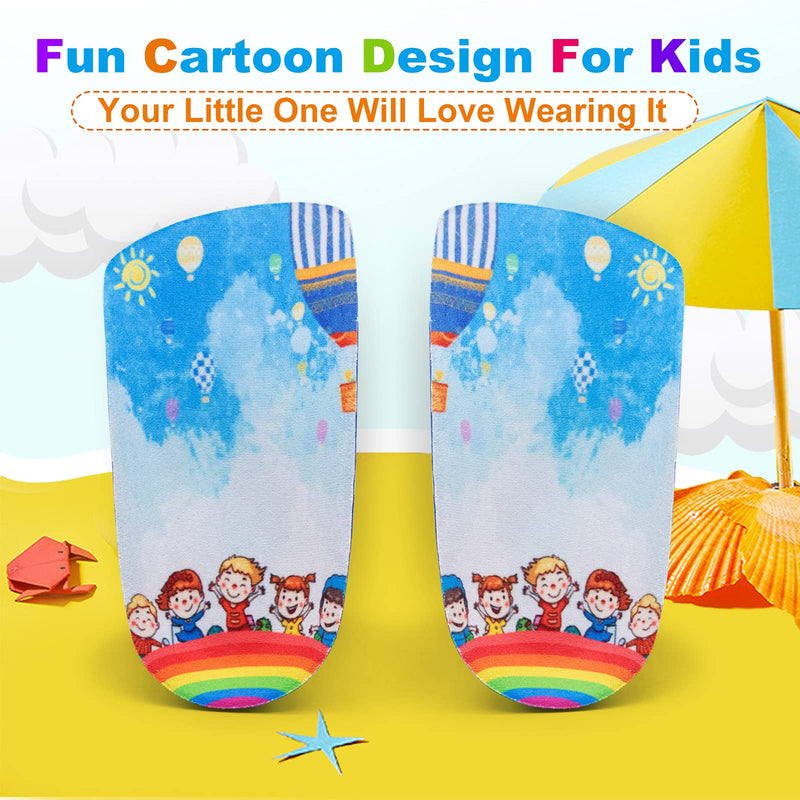 3/4 Length Insoles for Kids, Orthotic Kids Insoles Arch Support Childrens Insoles for Kids’ Flat Feet, Plantar Fasciitis, Pronation, Heel Pain 8.5-10.5 UK Child - NewNest Australia
