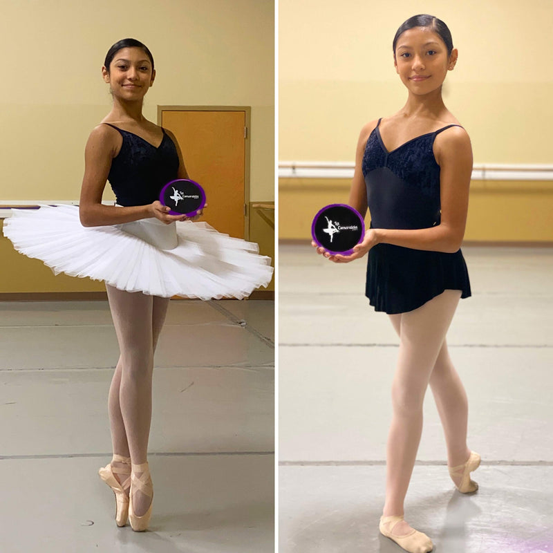 La Esmeralda Ballet Turning Board for Dancers, ice Skaters, Gymnasts etc Helps Improve Turns, Balance, Spotting, Stability and Much More. Made with Thick EVA Foam. Purple with a Purple carry bags and gift box - NewNest Australia