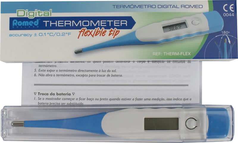 Romed THERM-FLEX digital clinical thermometer with flexible tip - NewNest Australia