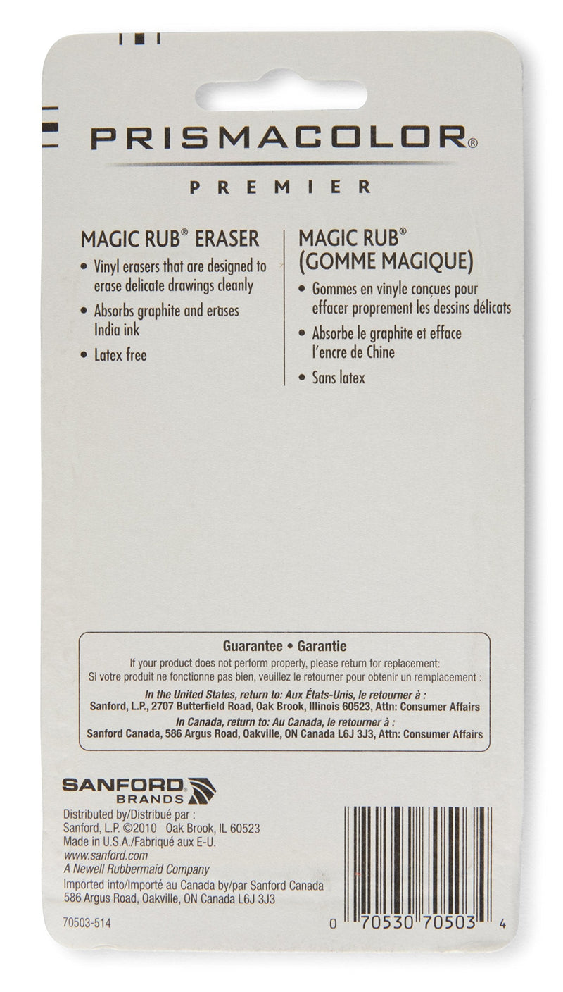 Prismacolor Premier Magic Rub Vinyl Erasers, 3-Count - NewNest Australia