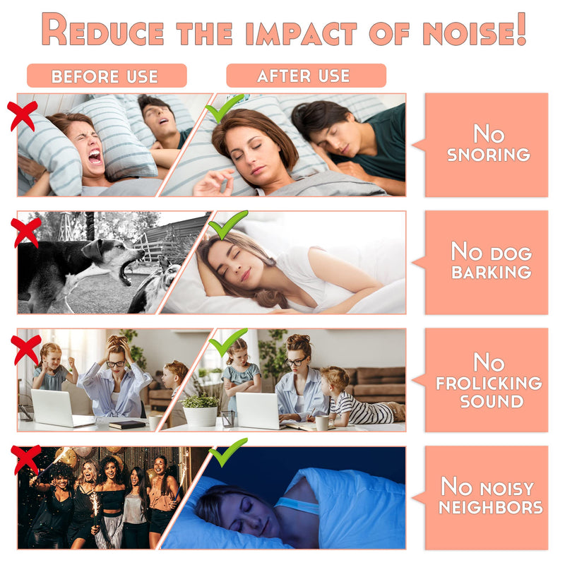 Ear Plugs For Sleeping - 60 Pairs Of Earplugs With 38 Db Snr, Super Soft Comfortable Foam Ear Plugs, Ear Plugs Against Harmful Noise, Loud Noise, Snoring (Mix) - NewNest Australia
