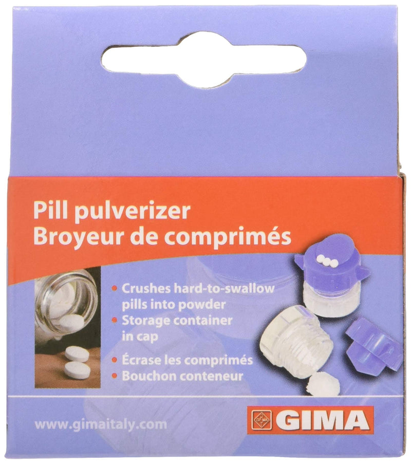 Gima - Ultra Pills Crushers, Professional and Domestic Pills Pulverizer, with built-in pillbox, for Elderly persons and Children, also suitable for Pets, pack of 1 unit - NewNest Australia
