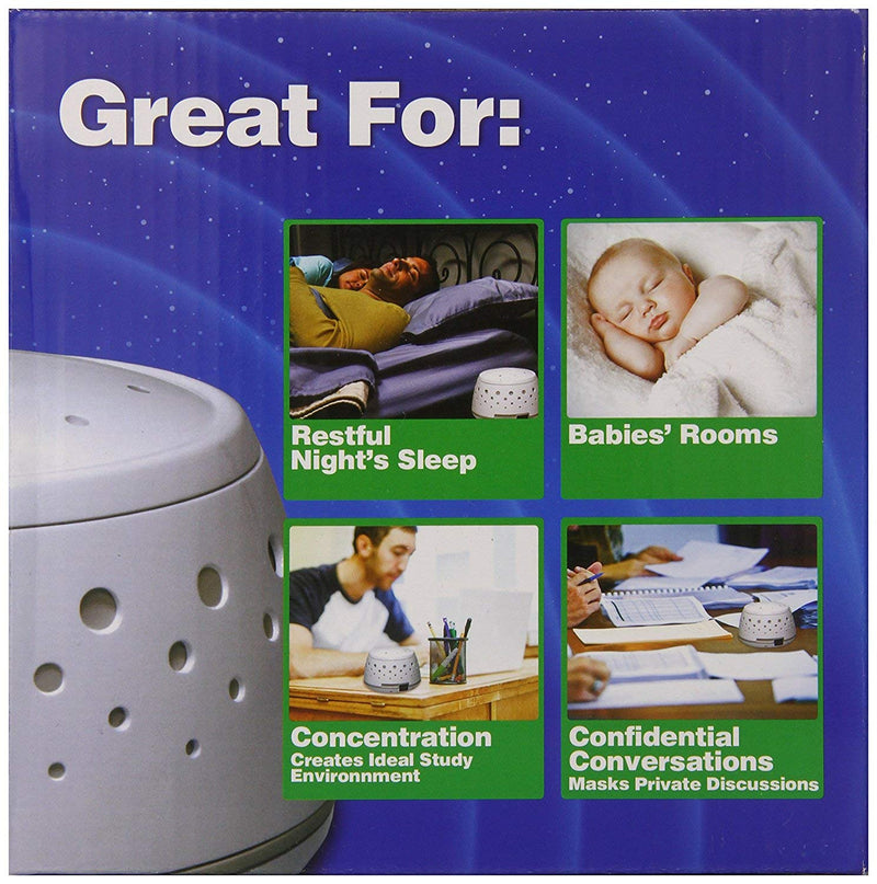 Sleep Easy Sound Conditioner, White Noise Machine Featuring Non Looping Soothing Natural Sound of Flowing Air from a Real Fan 1 Count (Pack of 1) - NewNest Australia