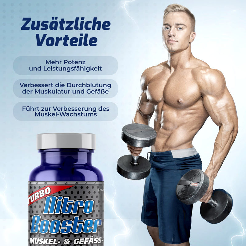 Goldfield Nitro Booster - 60 Capsules Nutrient Booster | Improves The Availability And Effects Of Many Nutrients - With L-Arginine Alpha Ketoglutarate, L-Arginine Hcl - NewNest Australia