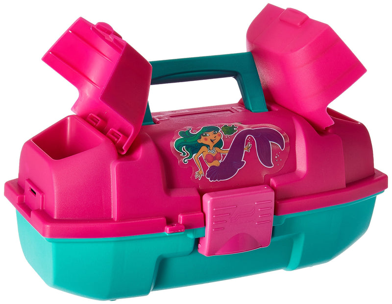 Frabill Plano Youth Mermaid Tackle Box, Magenta/Teal, Premium Tackle Storage, One Size (500102) - NewNest Australia