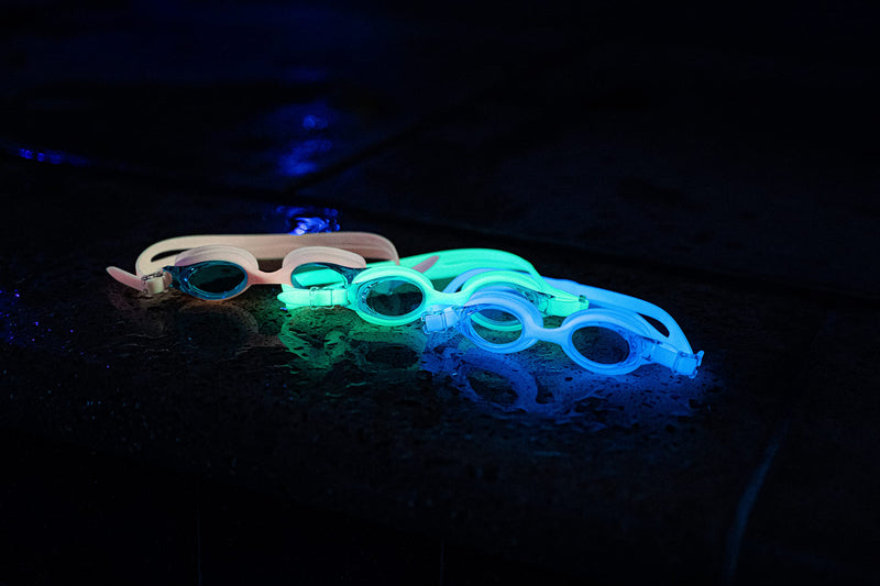 FINIS FlowGlows Kids Swim Goggles Blue - NewNest Australia