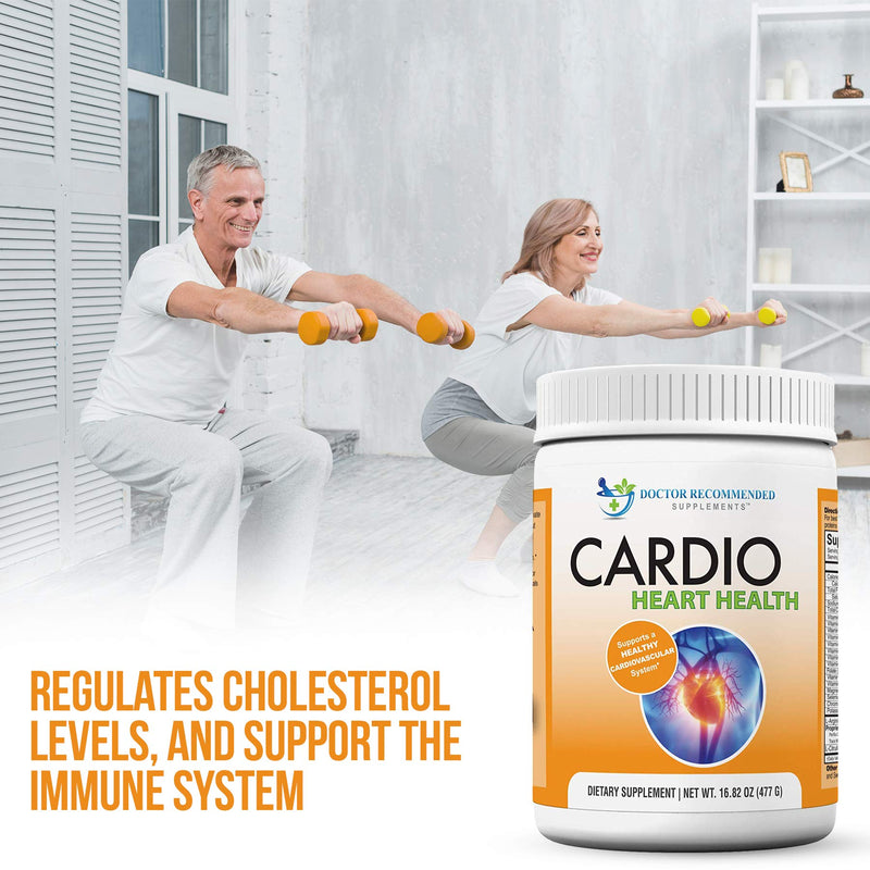 Cardio Heart Health Powder – L-Arginine Supplement 5000mg & L-Citrulline 1000mg,16.82 oz 1.05 Pound (Pack of 1) - NewNest Australia