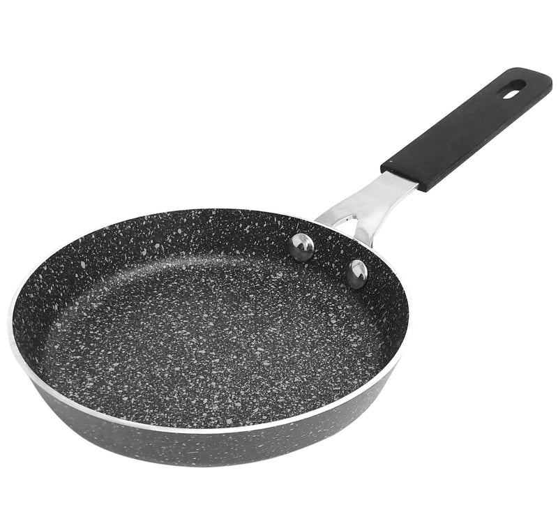 GRANITESTONE 2276 Egg Pan 5.5" inches Nonstick Novelty-Sized Eggpan with Rubber, Heat-Proof Handle, Dishwasher and Oven Safe, PFOA-Free Aluminum Cookware As Seen On TV - NewNest Australia