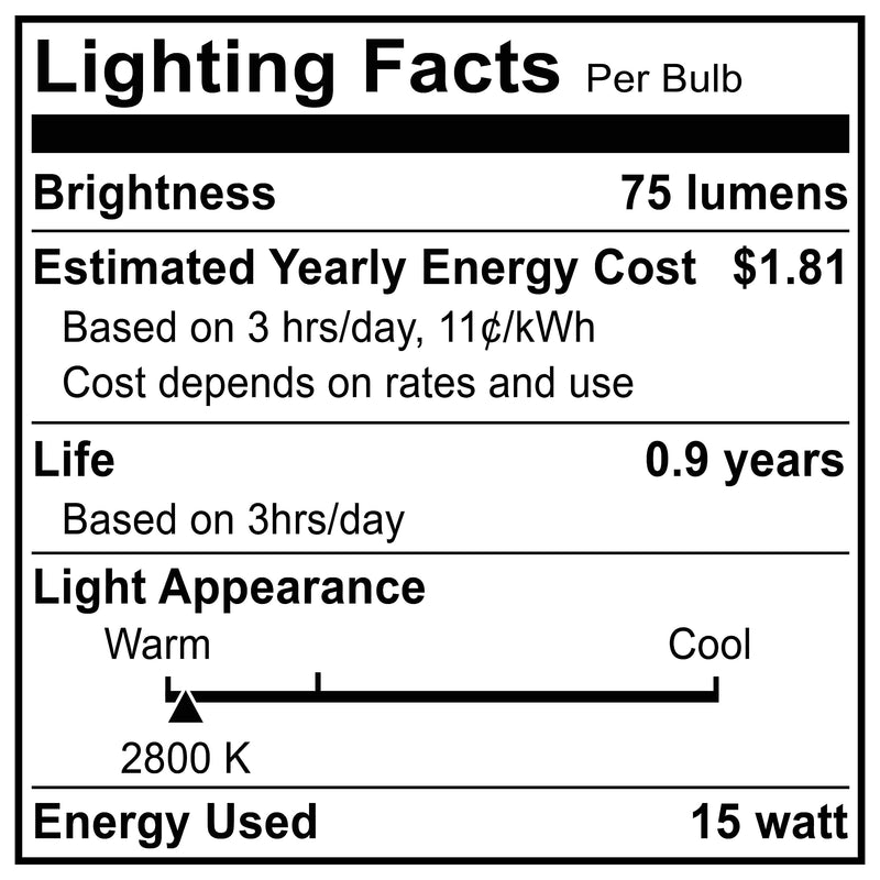 Salt Rock Lamp Bulb 10 Pack + 2 Free 15 Watt Replacement Bulbs for Himalayan Salt Lamps & Baskets, Chandeliers, Scentsy & Wax Warmers, Night Lights. Incandescent E12 Socket with Candelabra Base, C7 - NewNest Australia