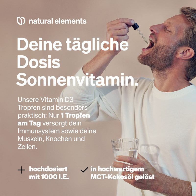 Vitamin D3 - Laboratory-Tested 1000 Iu Per Drop, Value For Money Winner 2018* ‚ 50 Ml (1750 Drops) ‚ In Mct Oil Made From Coconut ‚ High Dose, Liquid And Made In Germany - NewNest Australia