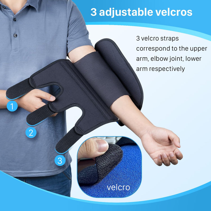 Elbow Splint For Cubital Tunnel Syndrome, Ulnar Nerve, Elbow Splint Bandage For Men And Women, Arm Splint For Left And Right, Elbow Bandage With Integrated 3 Support Plates, L/Xl - NewNest Australia