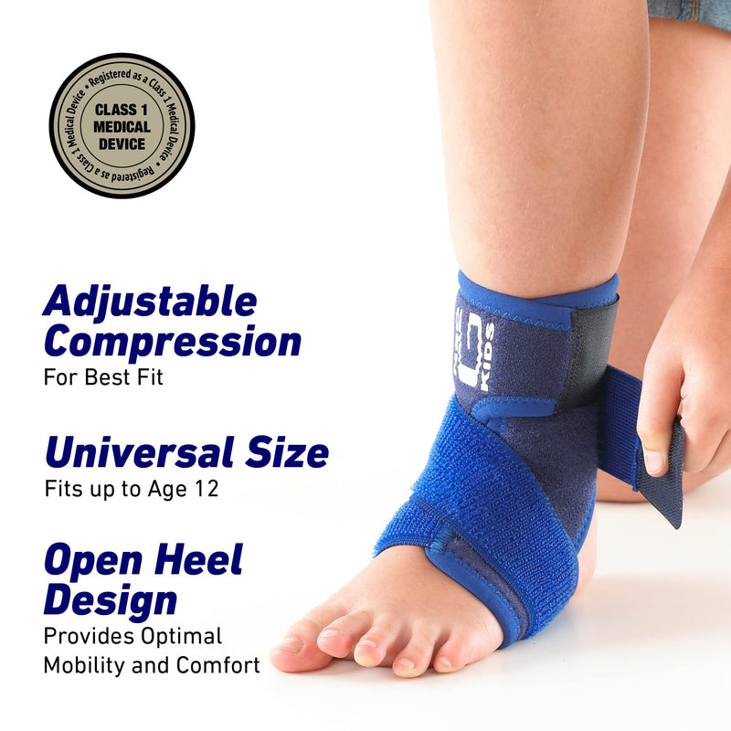 Neo-G Ankle Support for Kids – Child Ankle Brace for Strains, Sprains, Instability, Juvenile Arthritis - Kids Ankle Support for Gymnastics, Sports - Adjustable Compression - Class 1 Medical Device - NewNest Australia