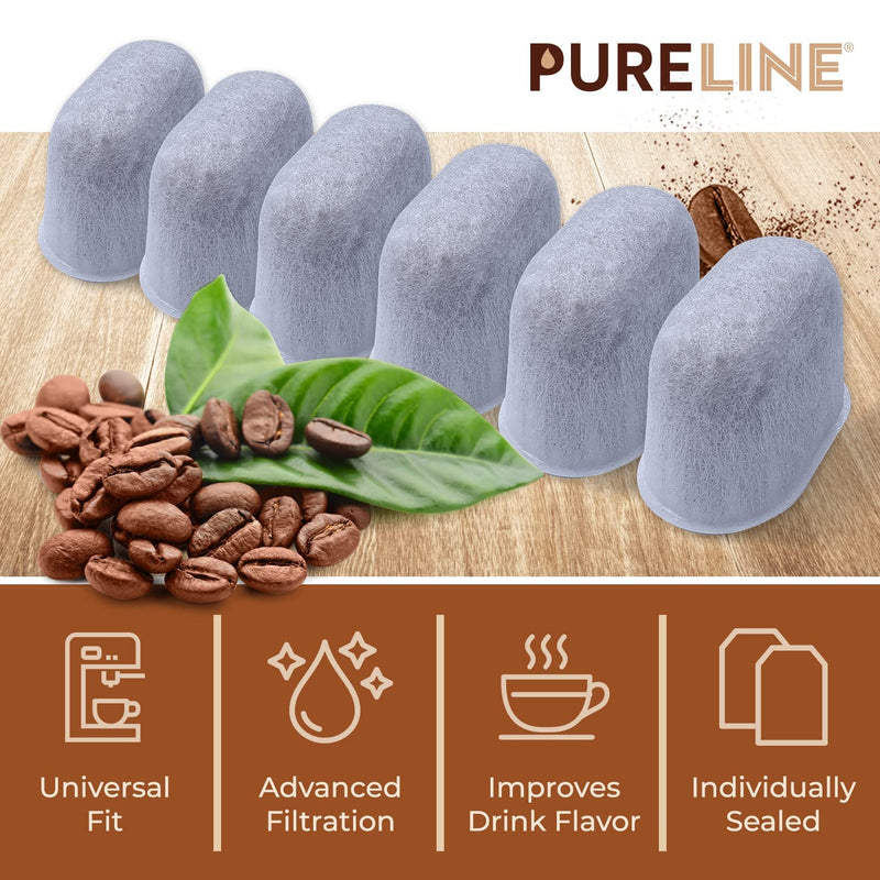 12 Pack Keurig Compatible Charcoal Replacement Water Filters by Pureline- Universal Fit for Keurig 2.0 and older models - NewNest Australia