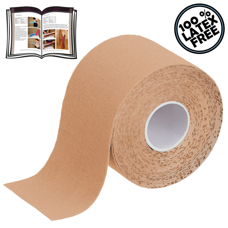 Bb Sport 6 Rolls Of Kinesiology Tape 5 Cm X 5 M Many Colors E-Book Application Brochure Physio Tape Set Elastic Waterproof Muscle Tightening Bands Colour: Colorful - NewNest Australia