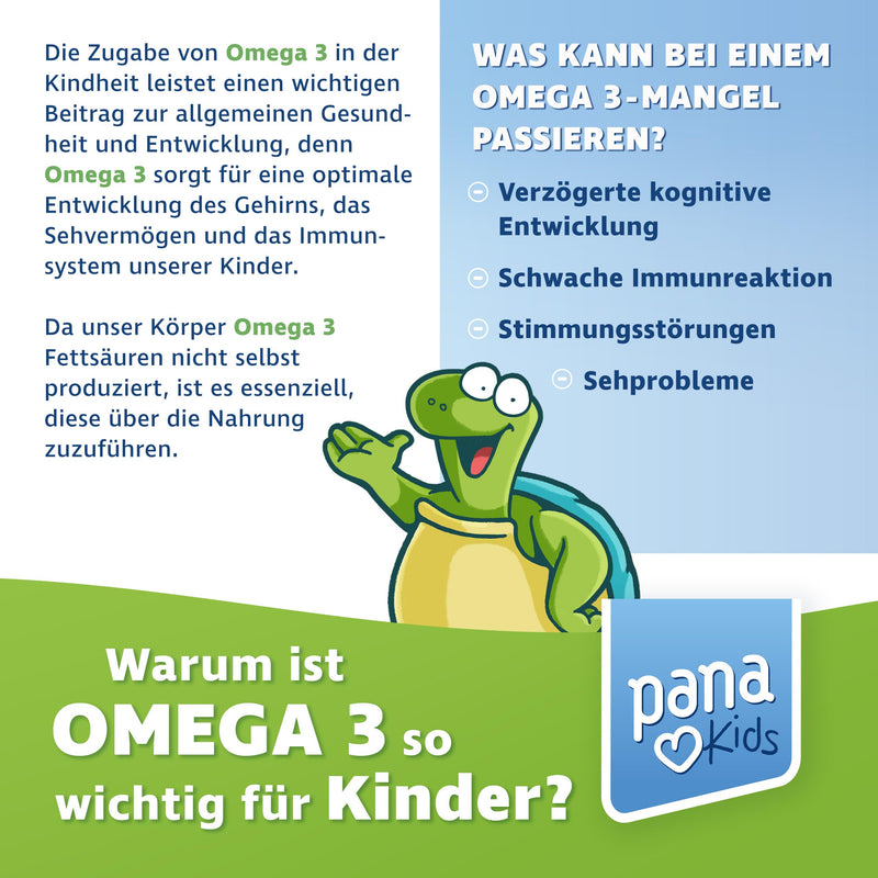 Omega 3 drops for children - from 4 years - 100% vegan - 20 ml - with DHA (316 mg) & EPA (158 mg) - Omega 3 children made from algae oil - NewNest Australia