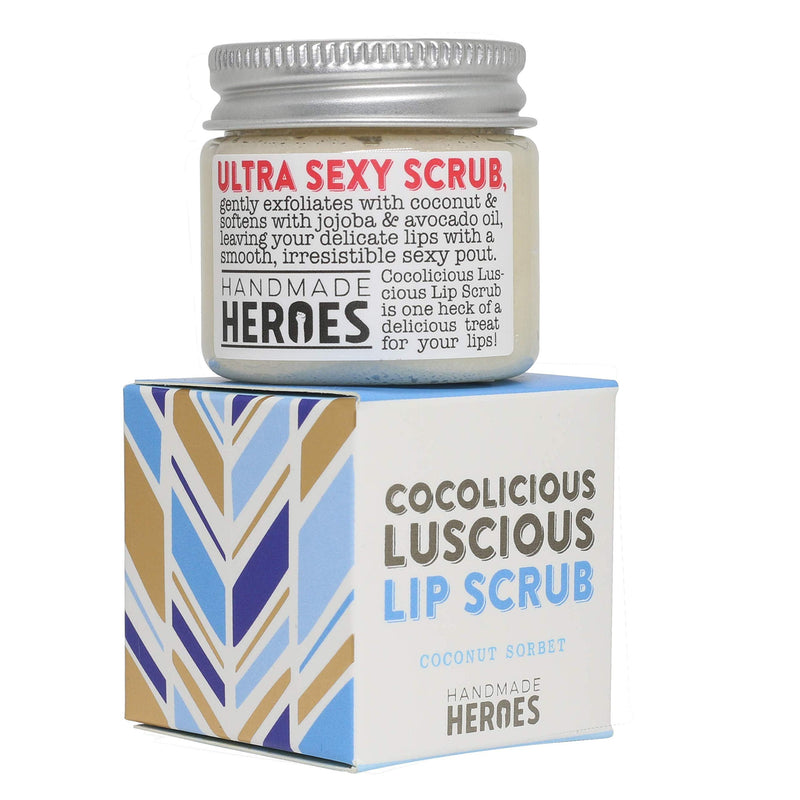 All Natural, Vegan Coconut Lip Scrub - Gentle Exfoliation, Lip Polish & Lip Exfoliator, 1.23oz Coconut Sorbet - NewNest Australia