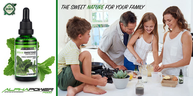 Alphapower Food Stevia Flavor Drops Flavor Liquid Vanilla Food Aroma Flavor Drops Sugar Flavor Drops Food Baking Sugar Replacement Candy Floss Concentrate Set Sweetener 50 Ml - NewNest Australia