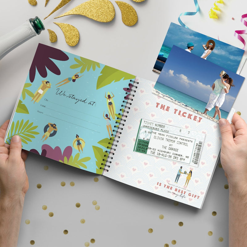 Honeymoon Travel Journal, Record-Book Trip Together, Save All Experiences On This Memory Album, A Just Married Present or Gift Like No Other. For Anniversary for Him and Her Hardcover - NewNest Australia