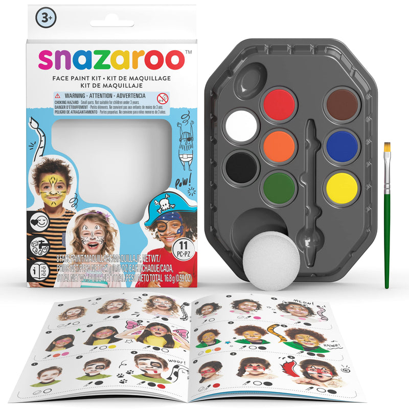 Snazaroo Face Paint Palette Kit, Adventure - NewNest Australia