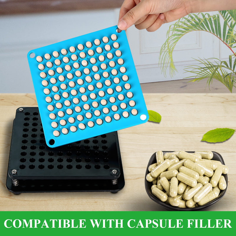 WANANFU Size 00 Empty Capsules Vegetarian (100 Count) Bundle with Micro Lab Spoon with Powder Tamper, Compatible with Capsule Filling Machine 100 Count (Pack of 1) - NewNest Australia