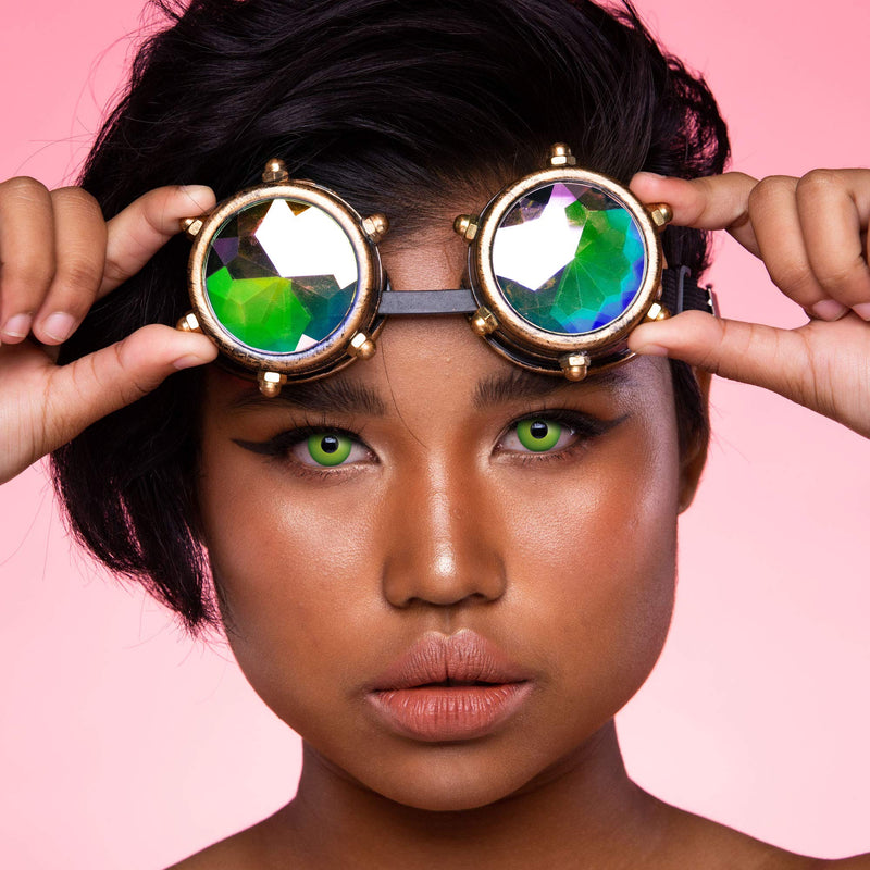 aricona contact lenses daily lenses - green contact lenses colored - Magic Green - Halloween contact lenses without strength for Halloween & costume parties - NewNest Australia
