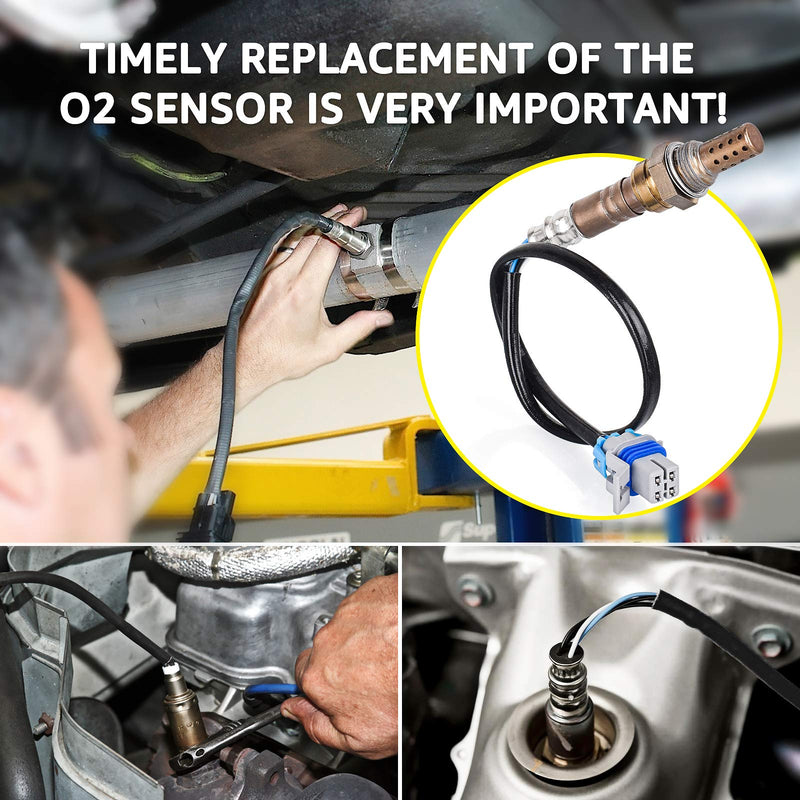 Nifeida 234-4407 Oxygen O2 Sensor 2 Downstream Compatible with 02-07 Chevy Express Silverado Tahoe GMC Savana Sierra Yukon & 03-06 Hummer H2 Cadillac Escalade - NewNest Australia