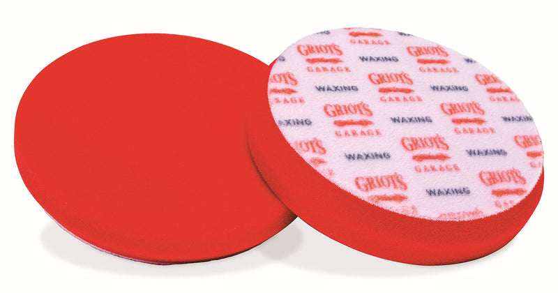 Griot's Garage 10624 6.5" Red Foam Waxing Pads (Set of 2) 6" Pads (Set of 2) - NewNest Australia