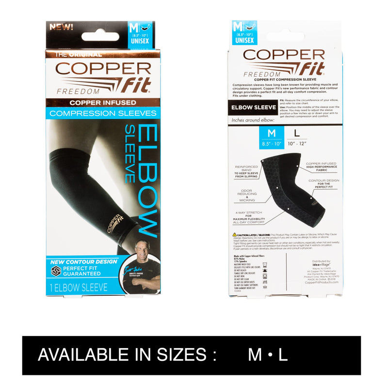 Copper Fit Freedom Elbow Compression Sleeve Medium - NewNest Australia