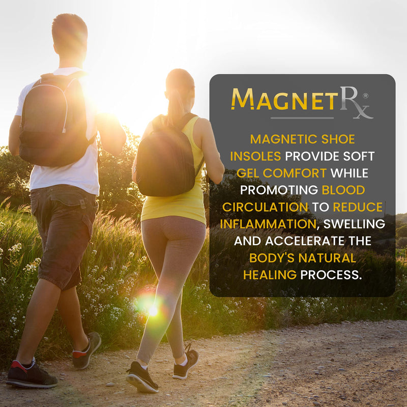 MagnetRX® Magnetic Shoe Insoles - Gel Comfort Magnetic Shoe Inserts with Magnets - Foot Orthotics Magnetic Insoles (Women’s: US 5-10 / EU 35-40) Women’s: US 5-10 / EU 35-40 - NewNest Australia