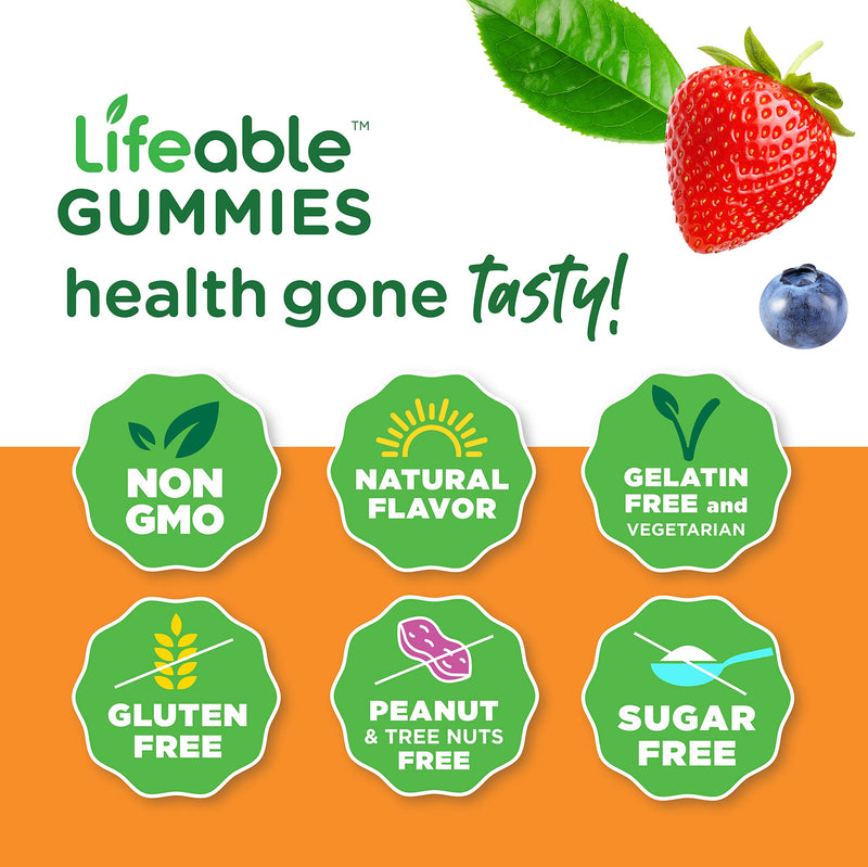VitaWorks Sugar Free Prebiotic Fiber for Kids – 4g – Great Tasting Natural Flavored Gummy – Gluten Free, Vegetarian, GMO Free Chewable – 90 Gummies – 45 Doses - NewNest Australia