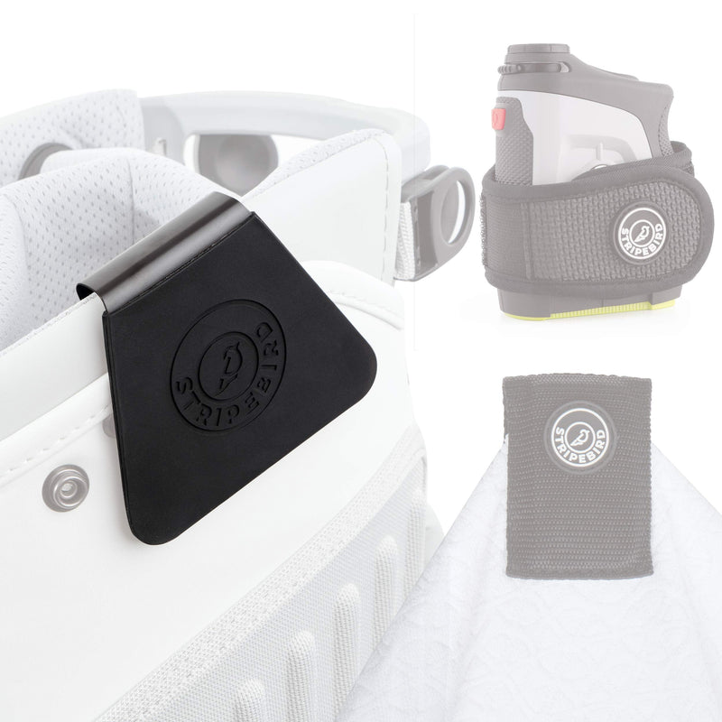 Stripebird - Golf Steel Hub for Magnetic Accessories - Golf Bag Attachment for Magnetic Products - Easily Access Magnetic Golf Accessories from Your Golf Bag… Stealth Black - NewNest Australia
