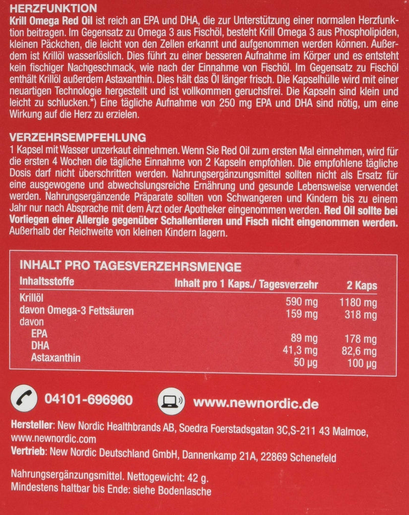 Krill Omega capsules 60 pieces - NewNest Australia
