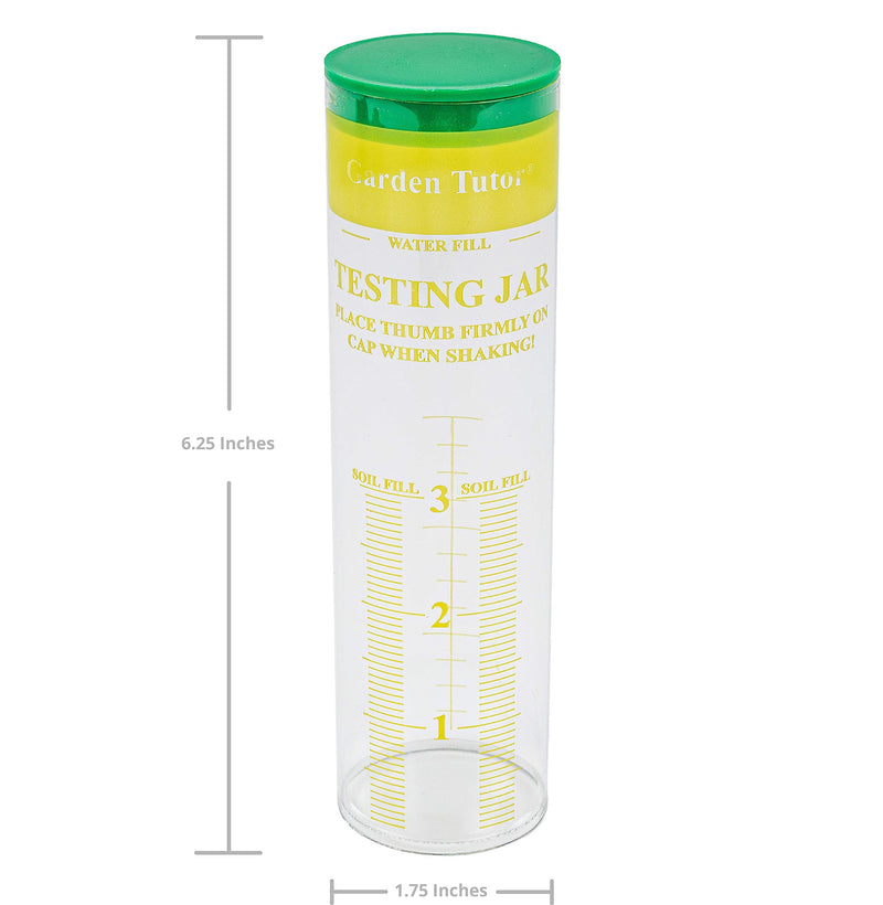 Garden Tutor Soil Texture Testing Jar Kit - NewNest Australia