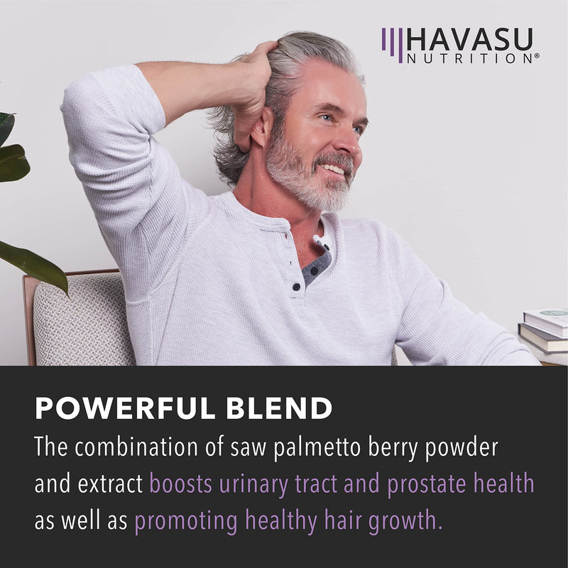 Saw Palmetto Prostate Supplements for Men as Potent DHT Blocker for Hair Growth and Beta Blocker to Decrease Frequent Urination (100, Purple) - NewNest Australia