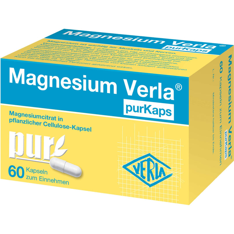 Magnesium Verla purKaps, 60 capsules - NewNest Australia