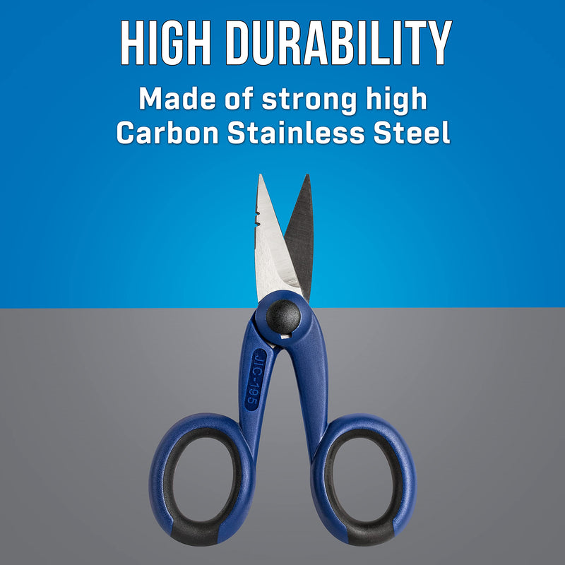 Jonard Tools JIC-195 Stainless Steel Communication Scissors - NewNest Australia
