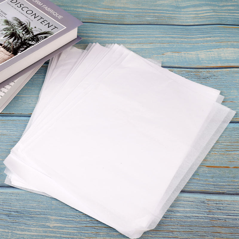 50 Sheets Tracing Paper, 8.5 x 11 inches Artists Tracing Paper White Trace Paper Translucent Clear Paper for Sketching Tracing Drawing Animation 50 - NewNest Australia