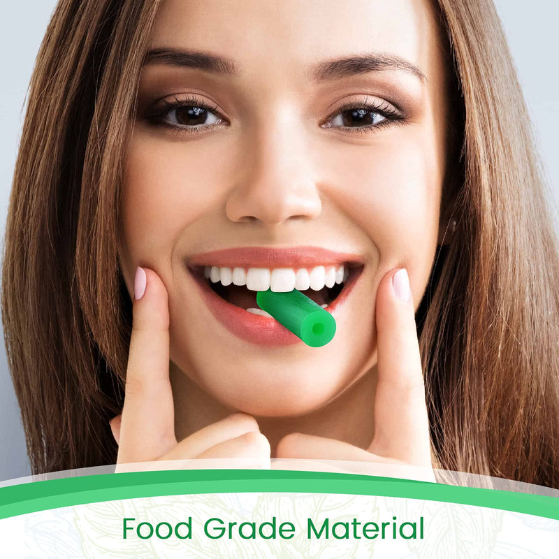 Aligner Chewies for Invisalign Aligners Mint Scented (20 Pcs Green) and Aligner Removal Tool (2 Pcs Pink) - NewNest Australia