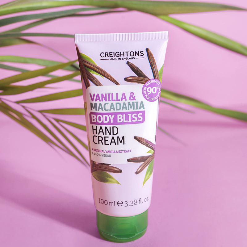 Body Bliss Cream Heroes (3 x 50ml Hand Cream) - Nourishes Hands & Cuticles. Formulated with 90% Naturally Derived Ingredients. Coconut Water, Mango & Papaya & Vanilla & Macadamia. - NewNest Australia