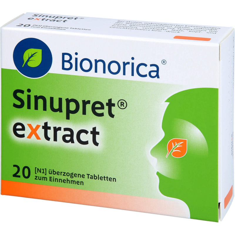 Sinupret Extract coated tablets, 20 pcs - NewNest Australia