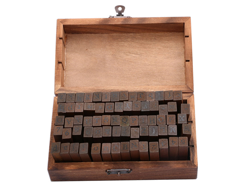Rubber Stamp Letters Alphabets, Dedoot 70 pcs Alphabet Stamps for Pottery Vintage Wooden Number and Letter Symbol Alphabet Mini Stamps for Clay Crafts, Card Making, Kids Painting - NewNest Australia